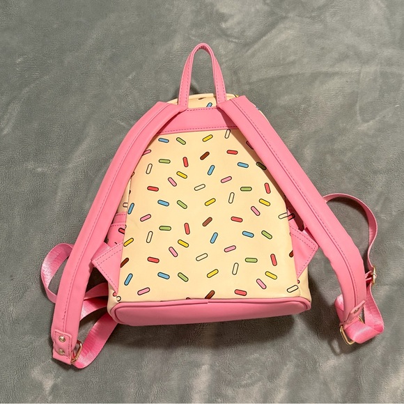 Mickey Mouse Donut Loungefly Mini Backpack - Picture 2 of 4